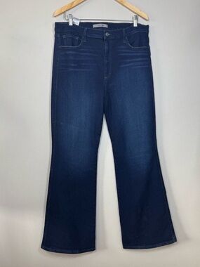 Joe's Jeans Deep Indigo Wide Leg Jeans Size 34